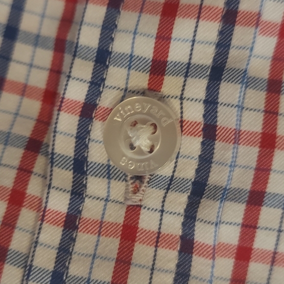 Vineyard Vines Mens Long Sleeve Button-Down Slim Fit Whale Shirt Size Large - Picture 7 of 11